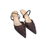 ZA Aria Rhinestone Slingback Heels (1)