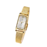 Gedi Wheat Ear Gold Mesh Women’s Waterproof Quartz Watch