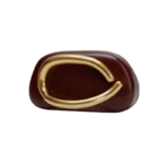 Chic Big Metal Handle Clutch Bag for Ladies