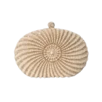 High End Pearl Beaded Bridal Clutch