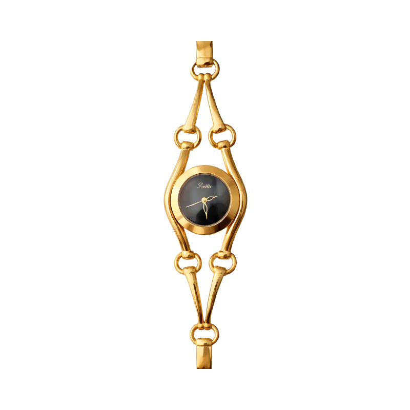 Luxury Gold Bracelet Fashion Niche Elegant Women’s Quartz Watch (1)