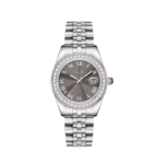 Scottie Butterfly Double Snap Diamond Chain Calendar Women's Quartz Watch