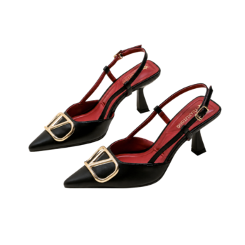 V-Glam Slingback Heels