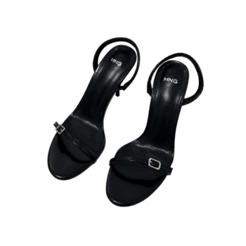 MNG Elegant One Strap Buckle High Heel