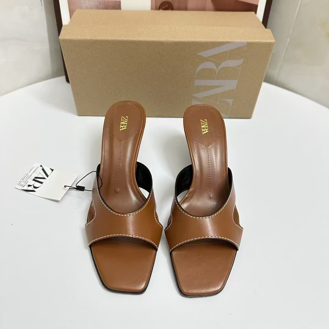 ZA Valencia Stitch Curved Heels