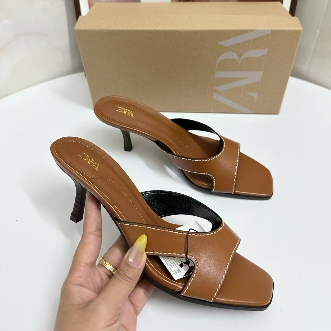 ZA Valencia Stitch Curved Heels