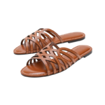 ZA Valencia Lattice Flat Sandal