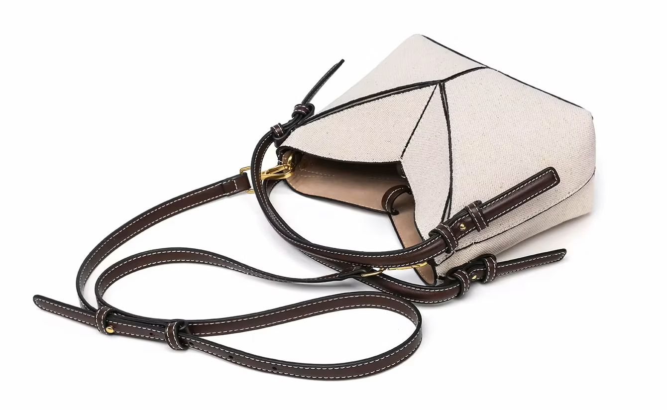 ZA Topstitch Matrix Mini Tote Bag