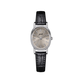 GEDI Elara Vintage Oval Leather Watch