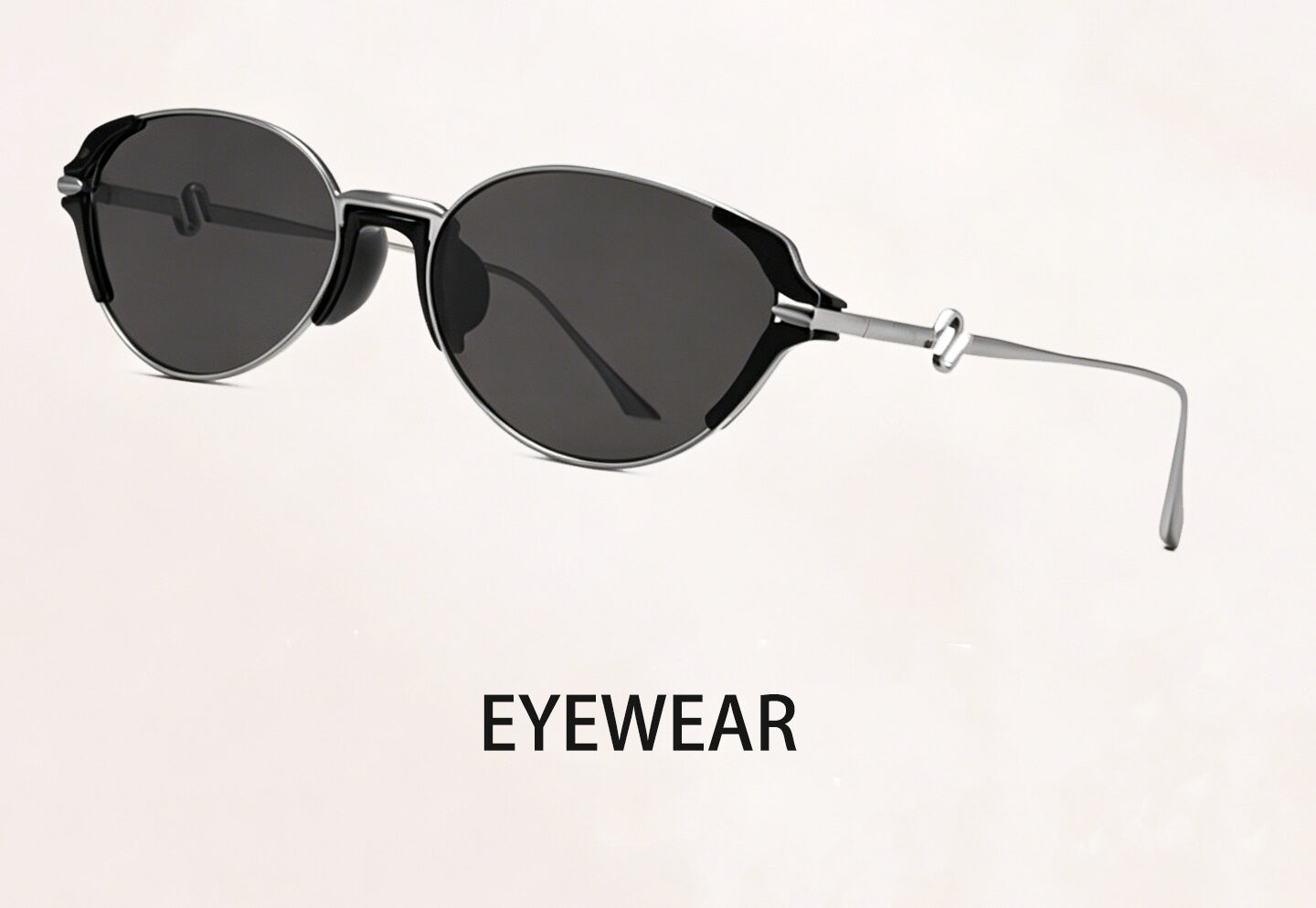 Vogue Spiral Frame Sunglasses
