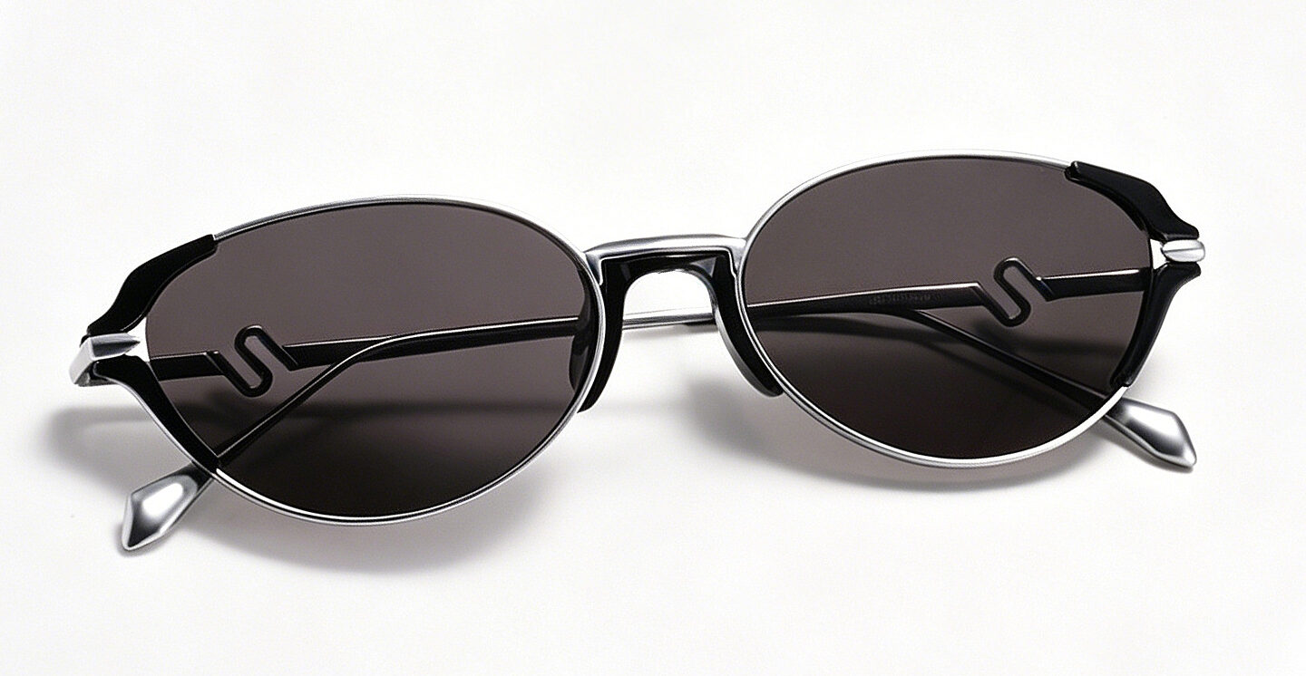 Vogue Spiral Frame Sunglasses